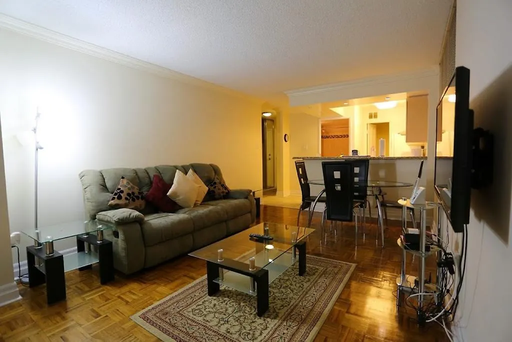 Apartment Toronto Furnished Living - Bay Street Hotel